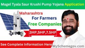 Magel Tyala Saur Krushi Pump Yojana Maharashtra